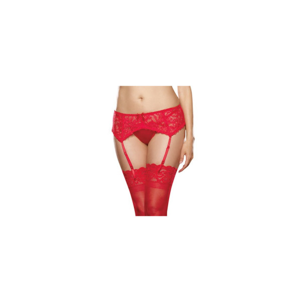Porte jarretelles grande taille dentelle 3 couleurs disponibles 